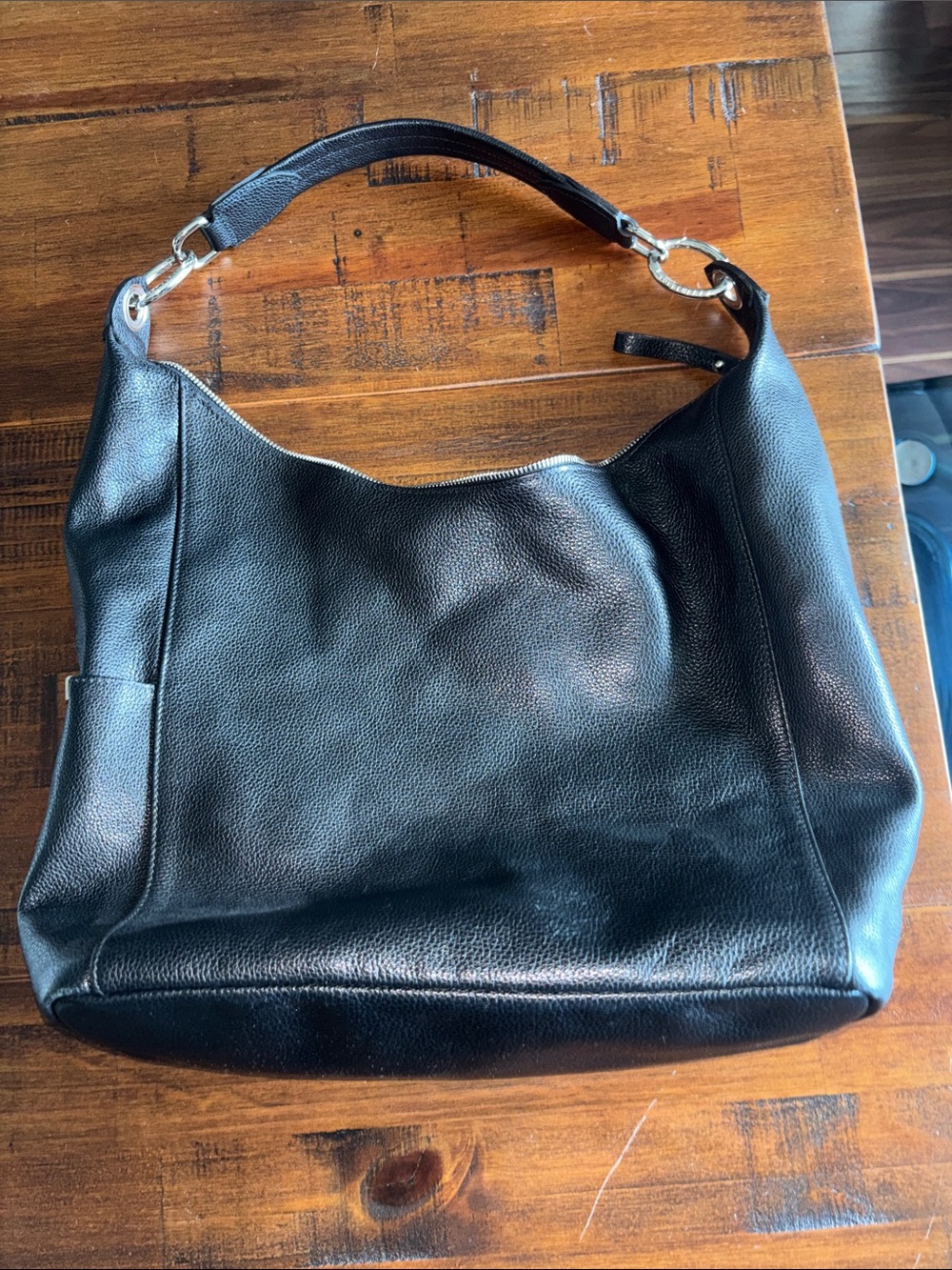 Longchamp Leather Shoulder Bag